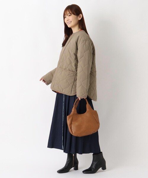 one'sterrace(ワンズテラス)の「SE ふわまるプチトート(トートバッグ・レディース・ブラック系8/キャメル/カーキ系5・99)」の19枚目の写真
