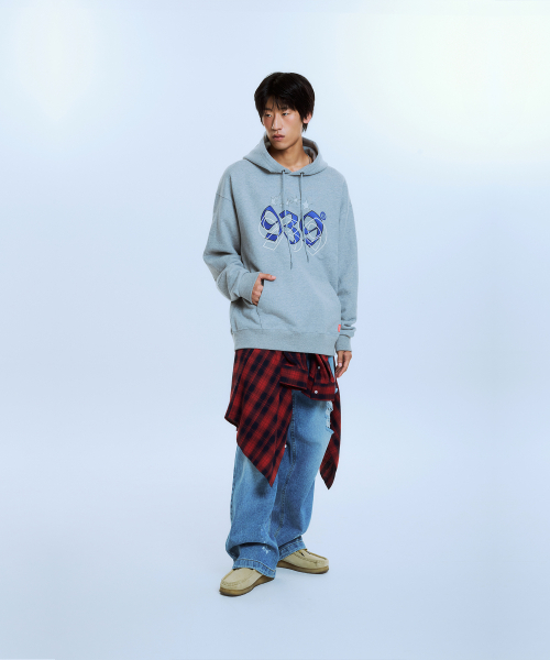 ARCHIVE BOLD（アーカイブボールド）の「939 STAR GRAPICHS HOOD (GRAY)（パーカー・メンズ・その他・SMALL/MEDIUM/LARGE/X-LARGE）」の4枚目の写真