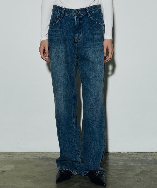 NICK&NICOLE（ニックアンドニコール）の「NICOLE COMFORTABLE DENIM PANTS_BLUE（デニムパンツ・レディース・その他・MEDIUM/LARGE/SMALL）」の3枚目の写真