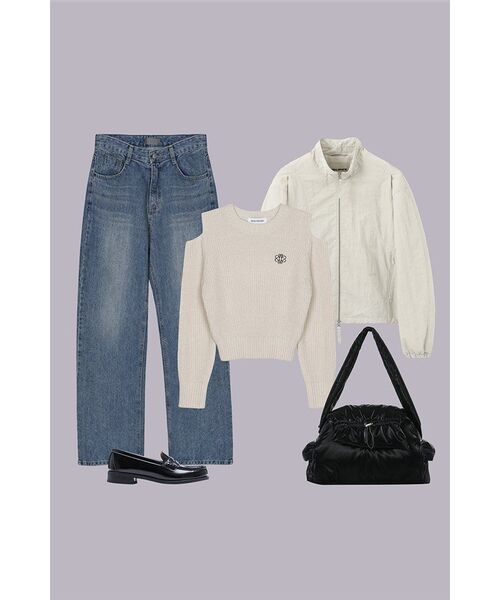 NICK&NICOLE（ニックアンドニコール）の「NICOLE COMFORTABLE DENIM PANTS_BLUE（デニムパンツ・レディース・その他・MEDIUM/LARGE/SMALL）」の6枚目の写真