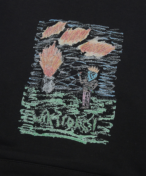 WKNDRS(ウィーキャンドース)の「CHILD HOODIE (BLACK)(パーカー・レディース・その他・MEDIUM/LARGE/X-LARGE)」の6枚目の写真
