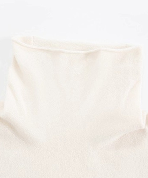 Fano Studios(ファノ ストゥディオズ)の「ハイネック カシミヤウールニットトップス FD25S064【Fano Studios】【2025AW】(Tシャツ/カットソー・レディース・アイボリー/ライトブラウン/ダークブラウン・M/S)」の17枚目の写真