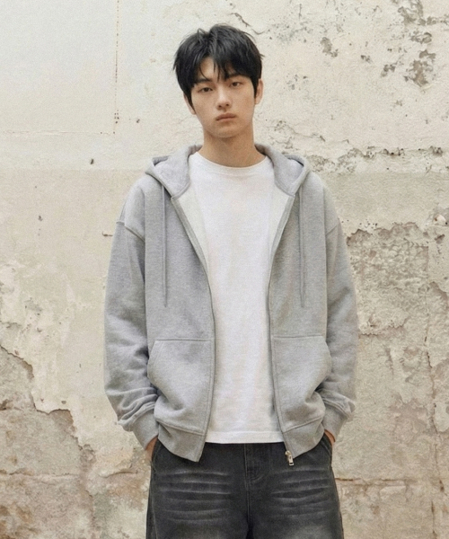大幅お値下げ！！ARGUE スウェットグレーパーカー プルオーバー パーカー LOOSE 裏起毛 RIVAL FLEECE BL PRINTED