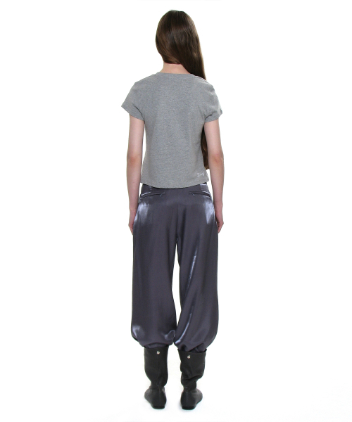 PARTIMENTO WOMEN(パルティメントウィメン)の「チャオベラ76プリンテッドショートスリーブTシャツ_メランジ(Tシャツ/カットソー・レディース・その他・SMALL/MEDIUM)」の4枚目の写真