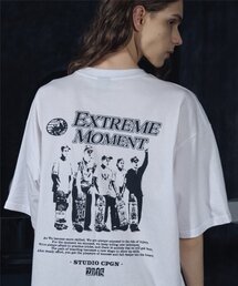 CPGN STUDIO（コンパーニョ）の「Extreme moment short sleeve tee white（Tシャツ/カットソー・メンズ）」
