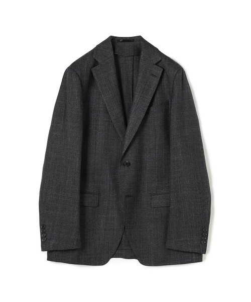 TOMORROWLAND (トゥモローランド)の「ウールシルク シングルブレステッド 2Bジャケット SILK AIR LORO PIANA(テーラードジャケット・メンズ・ネイビー/グレー・44/46/48/50/52/54/42)」の2枚目の写真