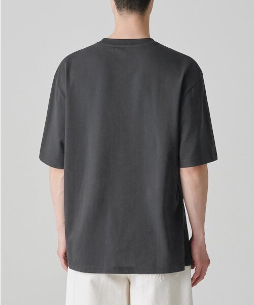MUSINSA STANDARD（ムシンサスタンダード）の「[クールタンダード] リラックスフィットクルーネックピケTシャツ [ガンメタル]（Tシャツ/カットソー・メンズ・その他・SMALL/MEDIUM/LARGE/X-LARGE/XX-LARGE/XXX-LARGE）」の6枚目の写真