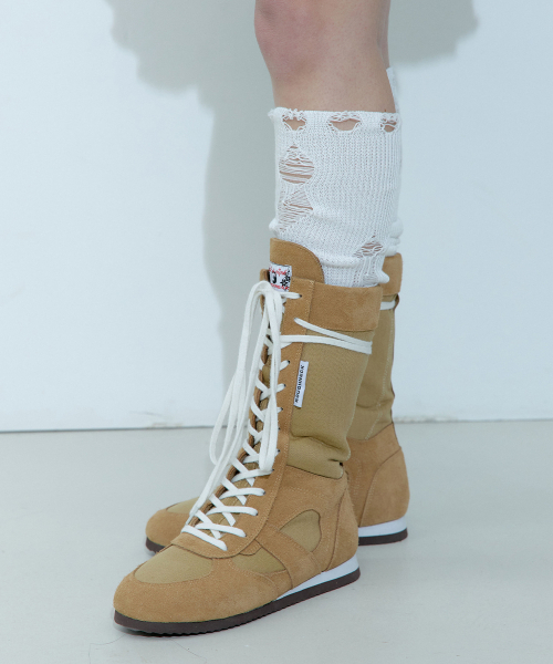 ROUGHNECK（ラフネック）の「666 ボクシングシューズ ブラウン（ブーツ・レディース・その他・23cm/23.5cm/24cm/24.5cm/25cm）」の5枚目の写真