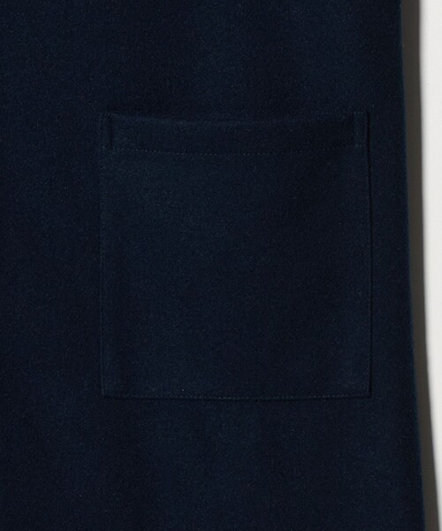 A DAY IN THE LIFE UNITED ARROWS(アデイインザライフユナイテッドアローズ)の「ニットメルトン ソリッド ジャンパースカート <A DAY IN THE LIFE>(ワンピース・レディース・ネイビー/ベージュ/ブラック・FREE)」の8枚目の写真