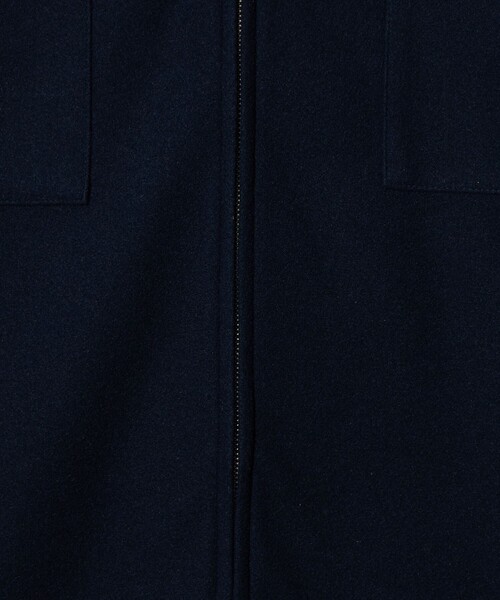 A DAY IN THE LIFE UNITED ARROWS(アデイインザライフユナイテッドアローズ)の「ニットメルトン ソリッド ジャンパースカート <A DAY IN THE LIFE>(ワンピース・レディース・ネイビー/ベージュ/ブラック・FREE)」の10枚目の写真