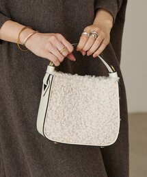 LIVETART | 2WAYボアミニバッグ(トートバッグ)