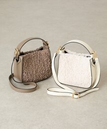 LIVETART | 2WAYボアミニバッグ(トートバッグ)