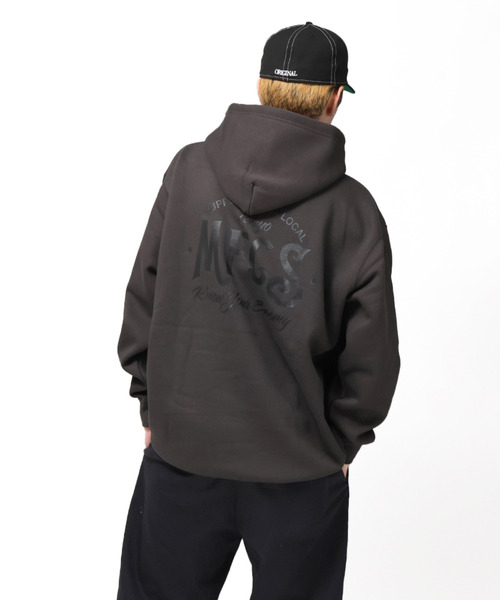MFC STORE(エムエフシーストア)の「MFC STORE S.Y.L HOODED(パーカー・メンズ・グリーン系/チャコール/ブラック・S/M/L/XL)」の3枚目の写真