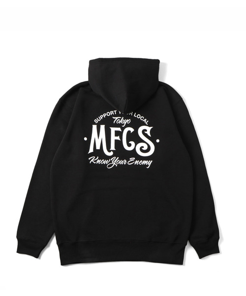 MFC STORE(エムエフシーストア)の「MFC STORE S.Y.L HOODED(パーカー・メンズ・グリーン系/チャコール/ブラック・S/M/L/XL)」の2枚目の写真