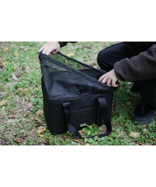 Snow Peak(スノーピーク)の「SnowPeak / Wingel Travel Picnic Pack トラベル ピクニック パック 海外限定(ハンドバッグ・メンズ・ダークカーキ/ブラック・ONE SIZE)」の18枚目の写真