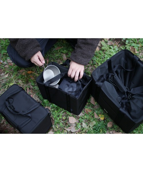Snow Peak(スノーピーク)の「SnowPeak / Wingel Travel Picnic Pack トラベル ピクニック パック 海外限定(ハンドバッグ・メンズ・ダークカーキ/ブラック・ONE SIZE)」の9枚目の写真