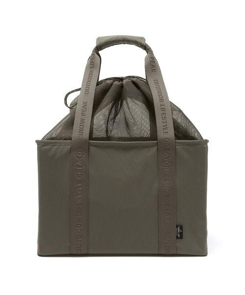 Snow Peak(スノーピーク)の「SnowPeak / Wingel Travel Picnic Pack トラベル ピクニック パック 海外限定(ハンドバッグ・メンズ・ダークカーキ/ブラック・ONE SIZE)」の6枚目の写真