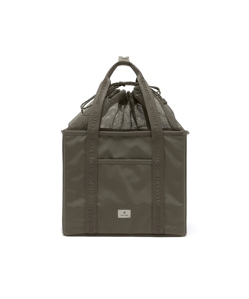Snow Peak(スノーピーク)の「SnowPeak / Wingel Travel Picnic Pack トラベル ピクニック パック 海外限定(ハンドバッグ・メンズ・ダークカーキ/ブラック・ONE SIZE)」の7枚目の写真