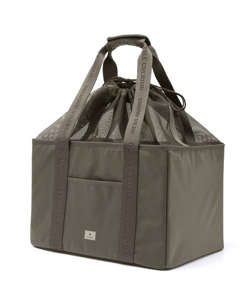 Snow Peak(スノーピーク)の「SnowPeak / Wingel Travel Picnic Pack トラベル ピクニック パック 海外限定(ハンドバッグ・メンズ・ダークカーキ/ブラック・ONE SIZE)」の5枚目の写真
