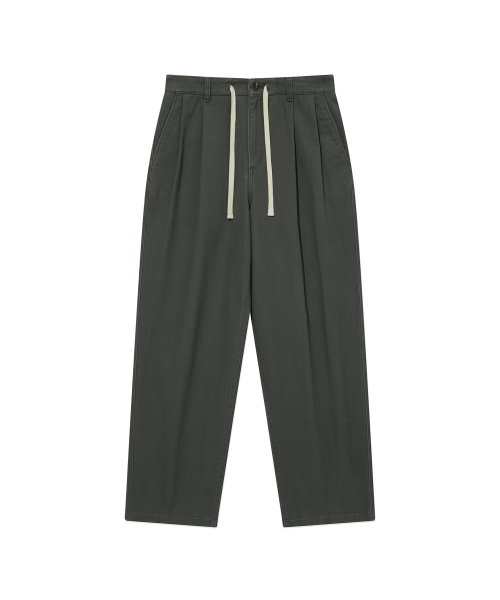 COVERNAT(カバーナット)の「ツイル2タックストリングパンツダークグレー(その他パンツ・レディース・その他・SMALL/MEDIUM/LARGE/X-LARGE)」の1枚目の写真