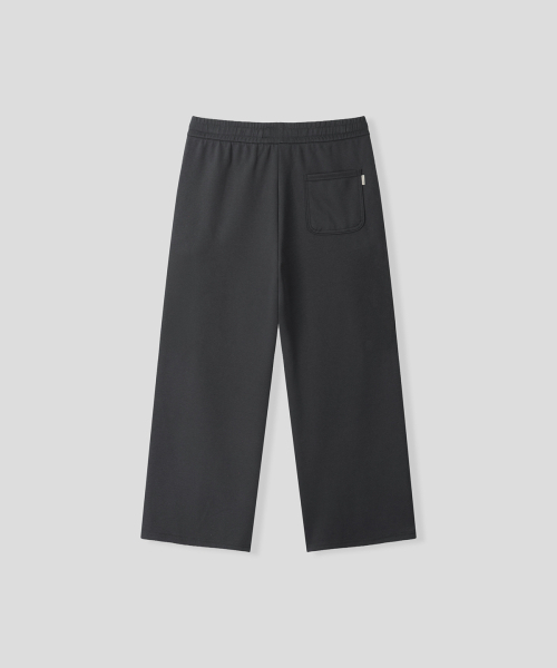 BLACK MOMENT（ブラックモーメント）の「モーメントエッセンシャルワイドパンツ[チャコールグレー]（スウェットパンツ・メンズ・チャコールグレー・SMALL/MEDIUM/LARGE）」の3枚目の写真