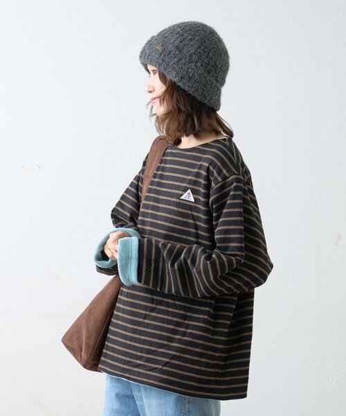 GEVACO（ゲバコ）の「【GEVACO】ニット帽（ニットキャップ/ビーニー・レディース・ホワイト/イエロー/グレー・ONE SIZE）」の21枚目の写真