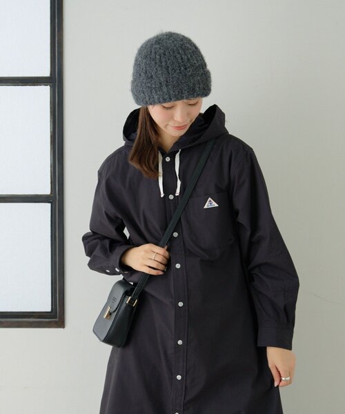 GEVACO（ゲバコ）の「【GEVACO】ニット帽（ニットキャップ/ビーニー・レディース・ホワイト/イエロー/グレー・ONE SIZE）」の15枚目の写真