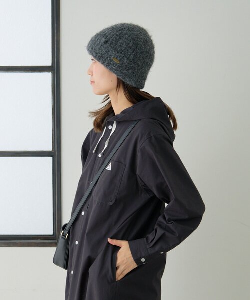 GEVACO（ゲバコ）の「【GEVACO】ニット帽（ニットキャップ/ビーニー・レディース・ホワイト/イエロー/グレー・ONE SIZE）」の14枚目の写真