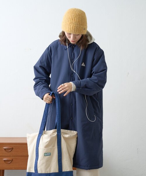 GEVACO（ゲバコ）の「【GEVACO】ニット帽（ニットキャップ/ビーニー・レディース・ホワイト/イエロー/グレー・ONE SIZE）」の4枚目の写真