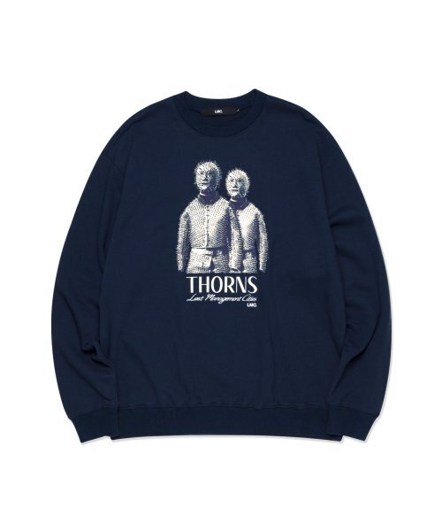 LMCの「LMC THORNS ARMOR SWEATSHIRT navy(スウェット・レディース・その他・MEDIUM/SMALL)」の1枚目の写真