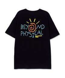 ビヨンドフィジカル スーピマコットン ラウンドネック 半袖Tシャツ_ブラック