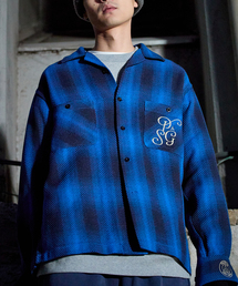 PARIS SAINT-GERMAIN | 【Paris Saint-Germain / パリ・サン＝ジェルマン】 JP Ombre Check C.P.O(シャツ/ブラウス)