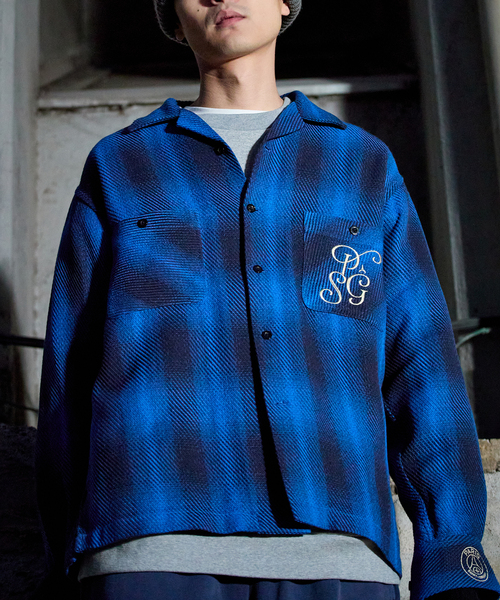 エディフィス（EDIFICE）/【Paris Saint−Germain / パリ・サン＝ジェルマン】 JP Ombre Check Paris Saint-Germain / パリ・サン＝ジェルマン】 JP Ombre Check