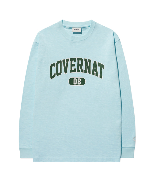 COVERNAT(カバーナット)の「スラブアーチロゴロングスリーブ スカイブルー(Tシャツ/カットソー・レディース・その他・SMALL/MEDIUM/LARGE/X-LARGE)」の2枚目の写真