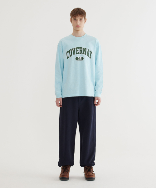 COVERNAT(カバーナット)の「スラブアーチロゴロングスリーブ スカイブルー(Tシャツ/カットソー・レディース・その他・SMALL/MEDIUM/LARGE/X-LARGE)」の4枚目の写真