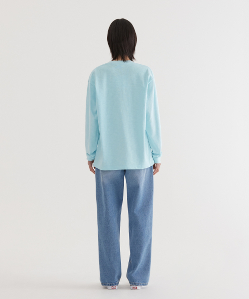 COVERNAT(カバーナット)の「スラブアーチロゴロングスリーブ スカイブルー(Tシャツ/カットソー・レディース・その他・SMALL/MEDIUM/LARGE/X-LARGE)」の10枚目の写真