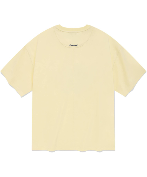 COVERNAT(カバーナット)の「トロピカルロゴTシャツライトイエロー(Tシャツ/カットソー・レディース・その他・LARGE/MEDIUM/SMALL/X-LARGE/X-SMALL)」の2枚目の写真