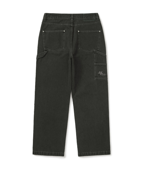MMLG（エムエムエルジー）の「[Mmlg] WASHED CARPENTER REGULAR DENIM PANTS (BLACK)（デニムパンツ・レディース・その他・SMALL/MEDIUM/LARGE/X-SMALL）」の3枚目の写真