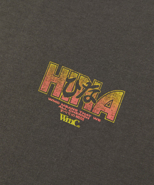 WMC（ダブリューエムシー）の「[WMC x HINA] ロックスター フードパーカー_CHARCOAL GREY（パーカー・メンズ・チャコールグレー・MEDIUM/LARGE）」の3枚目の写真