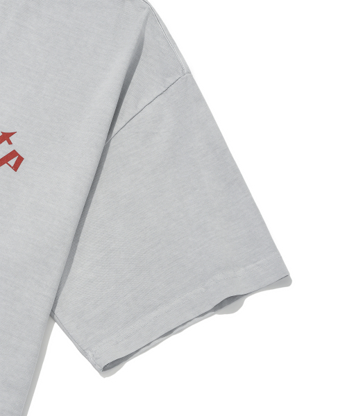 DYSFUNCT(ディスファンクト)の「IMMACULATE PIGMENT T-SHIRT(GRAY)(Tシャツ/カットソー・メンズ・その他・SMALL/MEDIUM/LARGE)」の6枚目の写真