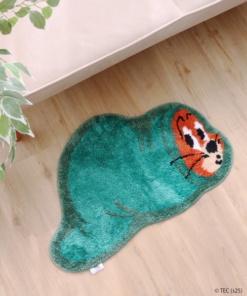 公式】トムとジェリー タフトマット 芋虫ジェリー（ラグ/マット