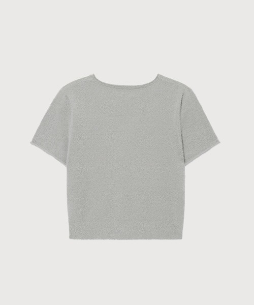 COVERNAT（カバーナット）の「WOMEN HAIRY HALF KNIT（ニット/セーター・レディース・ライトグレー/チャコール・MEDIUM/SMALL）」の10枚目の写真