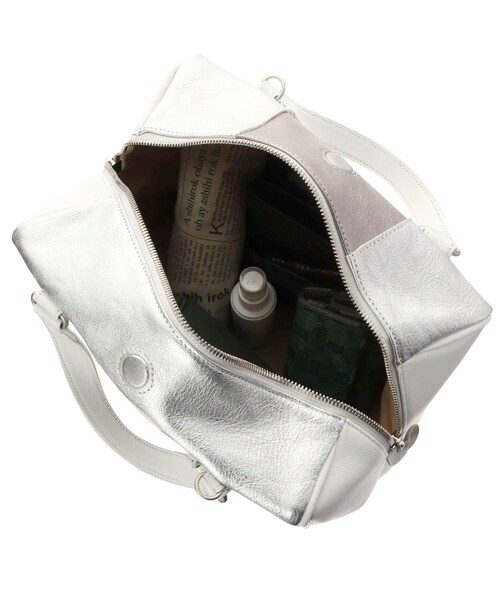 HIROKO HAYASHI（ヒロコハヤシ）の「FOGLIO（フォーリオ）2wayバッグ（ハンドバッグ・レディース・ブラック・00）」の7枚目の写真