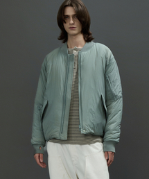 COFWI（コフウィー）の「[3Mシンサレート] MA-1フードパーカー セージグリーン（ダウンジャケット/コート）」