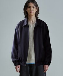 BALLUTE（バリュート）の「CURVED COLLAR BLOUSON (DARK NAVY)（MA-1）」