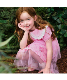 MINIDOU（ミニドウ）の「Smilecat Shawon Piece Half Sleeve（ワンピース）」