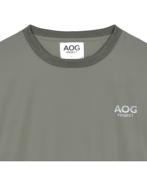 AOG PROJECT(エイオージープロジェクト)の「ウーブンストレッチロングスリーブ(カーキ)(Tシャツ/カットソー・メンズ・カーキ・LARGE/X-LARGE)」の3枚目の写真