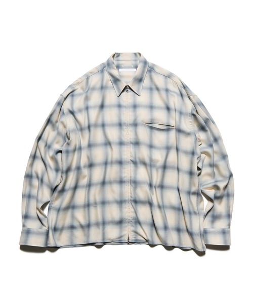 DRAPE ZIP-UP SHIRT（シャツ/ブラウス）｜SOPHNET.（ソフネット）の