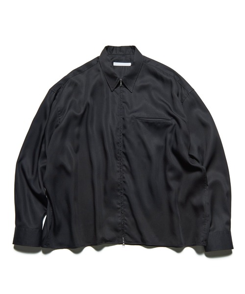 SOPHNET. / ソフネット DRAPE ZIP-UP SHIRT（シャツ/ブラウス）｜SOPHNET.（ソフネット）の