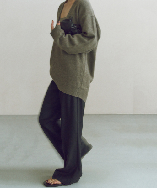 WEB限定追加》MY_Uneck ニット（ニット/セーター）｜Plage（プラージュ